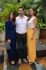Ileana D_Cruz, Akshay Kumar, Esha Gupta at Rustom promotion in Mumbai on 6th Aug 2016